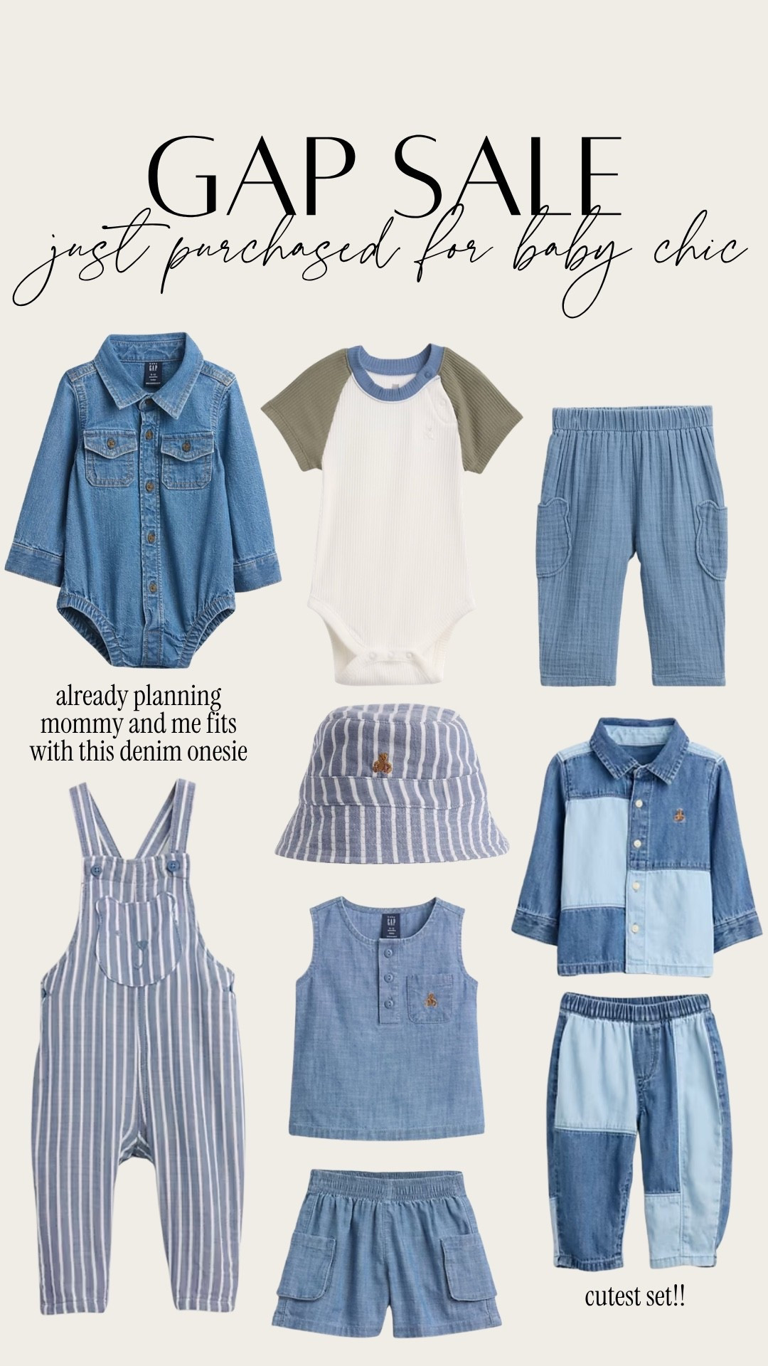 Just purchased for baby chic 🥹 GAP 50% off everything ends tonight

#LTKSaleAlert #LTKKids #LTKBaby