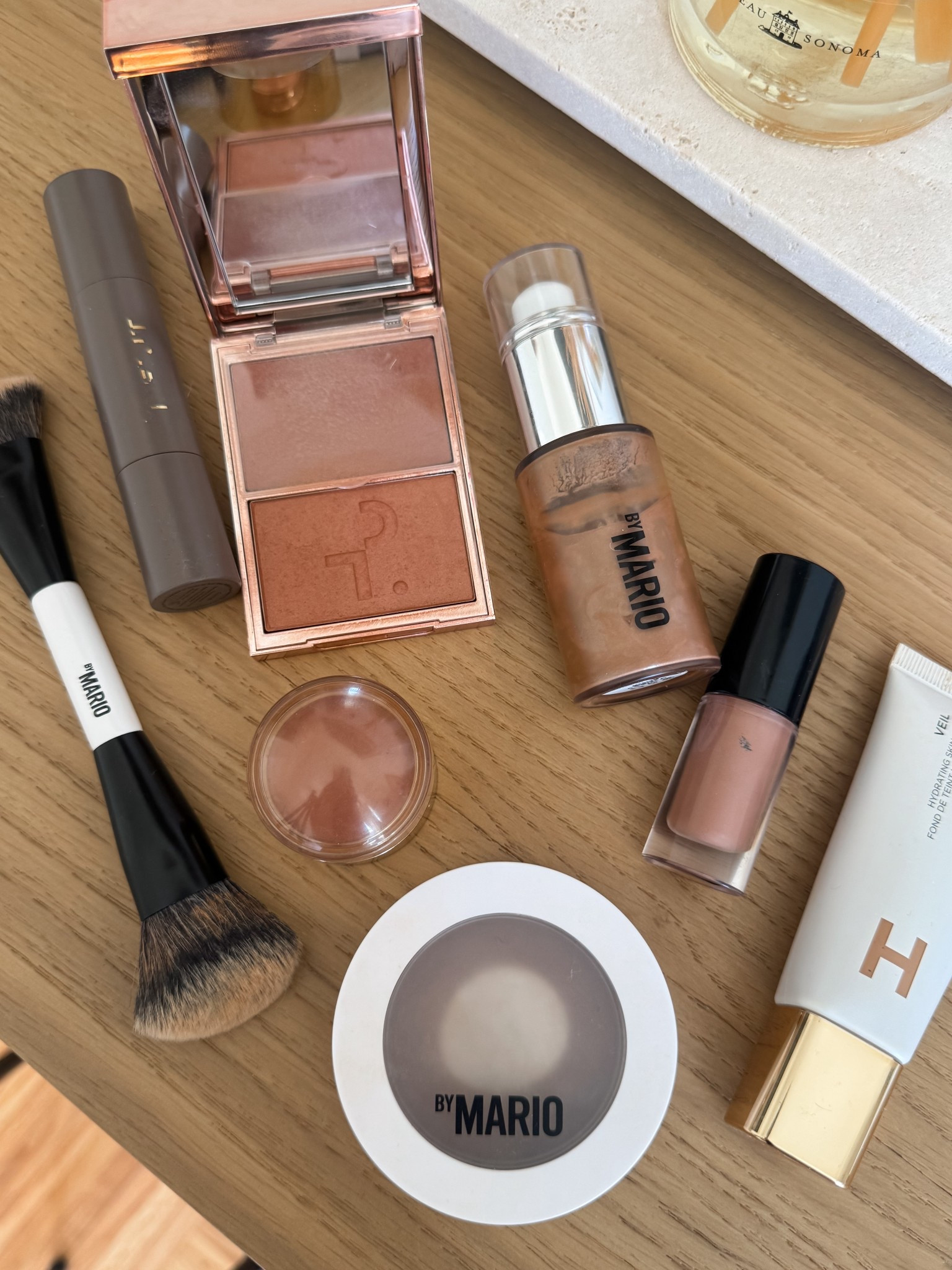 Bigger friendly makeup products I’d  recommend!

Makeup by Mario F4 brush
Merit stick - Camel
Hourglass skin tint - 9
Armani Eye tint - 22M Cashew
Merit blush - Terracotta
Patrick Ta blush - she’s so LA
Makeup by Mario Bronzing Serum - Medium
Makeup by Mario skin enhancer - medium


#LTKBeauty