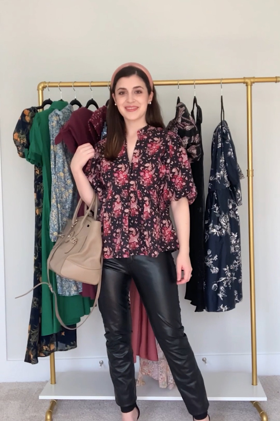 Friday ootd in Fall colors!🍂💗

#falloutfits #fallblouse #grandmillennial #grandmillennialstyle #grandmillennials

#LTKunder100 #LTKstyletip