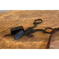 Antique 1800's Candle Wick Trimmer Snuffer 19Th Century Scissors | Etsy (US)