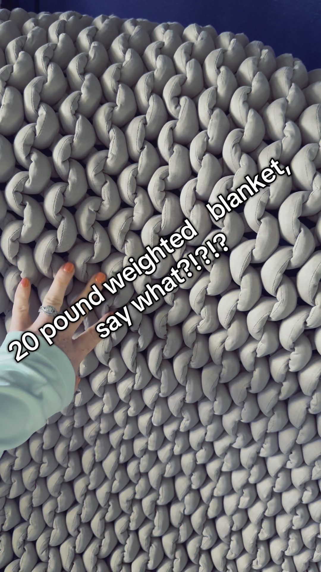 Comfrt blanket! 20 pounds of snugs!

#LTKActive #LTKSummerEdit #LTKHome