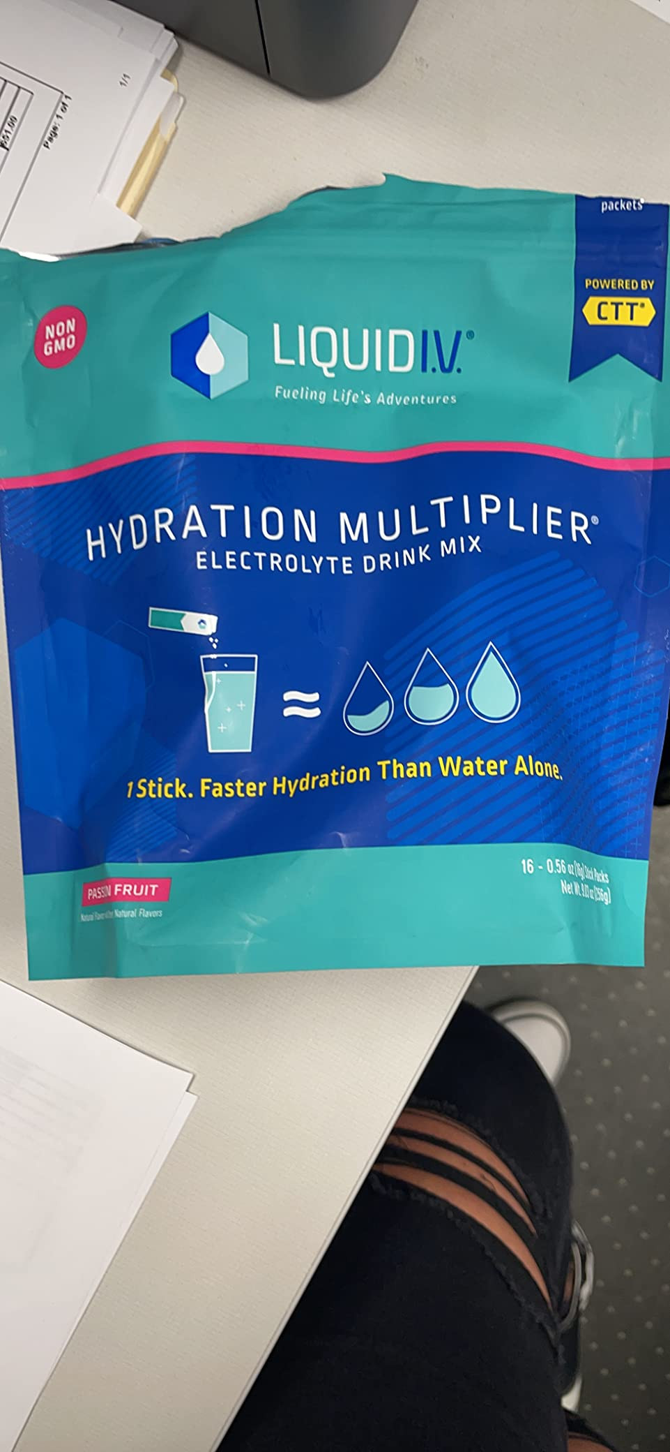 Liquid I.V. Hydration Multiplier - Passion Fruit - Hydration Powder Packets | Electrolyte Drink Mix  | Amazon (US)