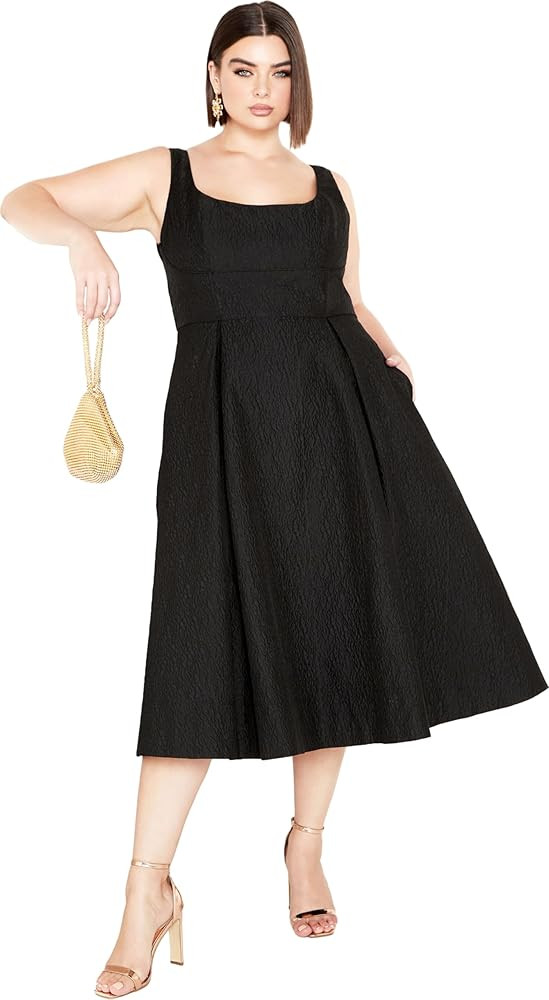 City Chic Women's Plus Size Dress - Estella | Amazon (US)
