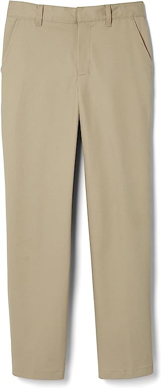 French Toast Boys' Flat Front Relaxed Pants | Amazon (US)