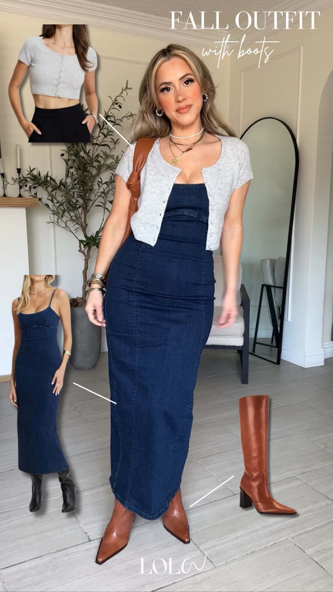 Fall Outfits with BOOTS 🤎🍂

denim pencil dress is from @Dynamiteclothing and it is an absolute gem! It has amazing stretch. I would suggest sizing down. I'm wearing it in a size XS | cardigan is an XS | boots are from @schutz they run TTS (I linked a more affordable alternative as well).

Fall outfit 
Fall style 
Fall dress 


#LTKStyleTip #LTKShoeCrush #LTKFindsUnder100