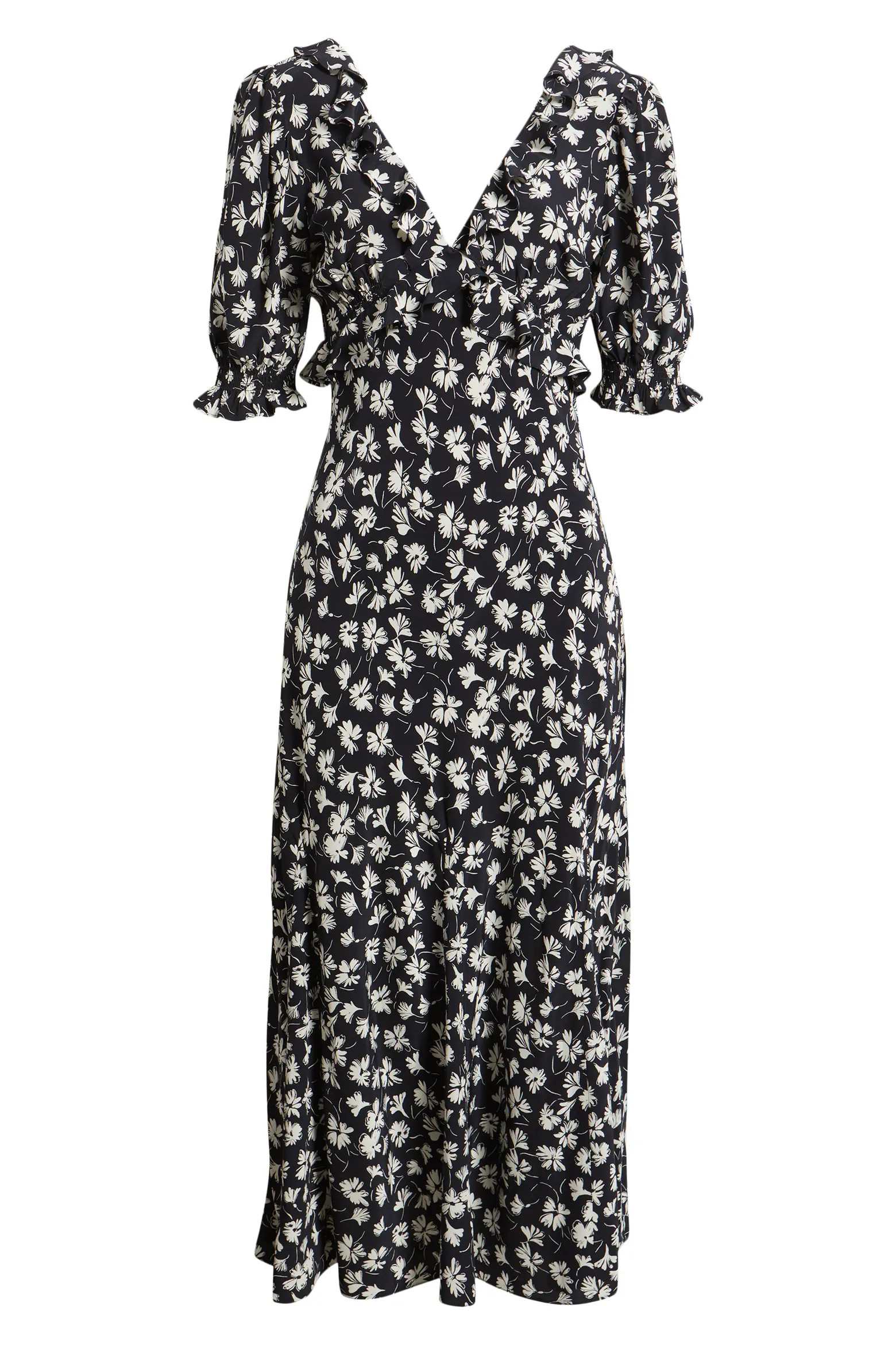 Annmarie Floral Chiffon Midi Dress (Women) | Nordstrom | Nordstrom