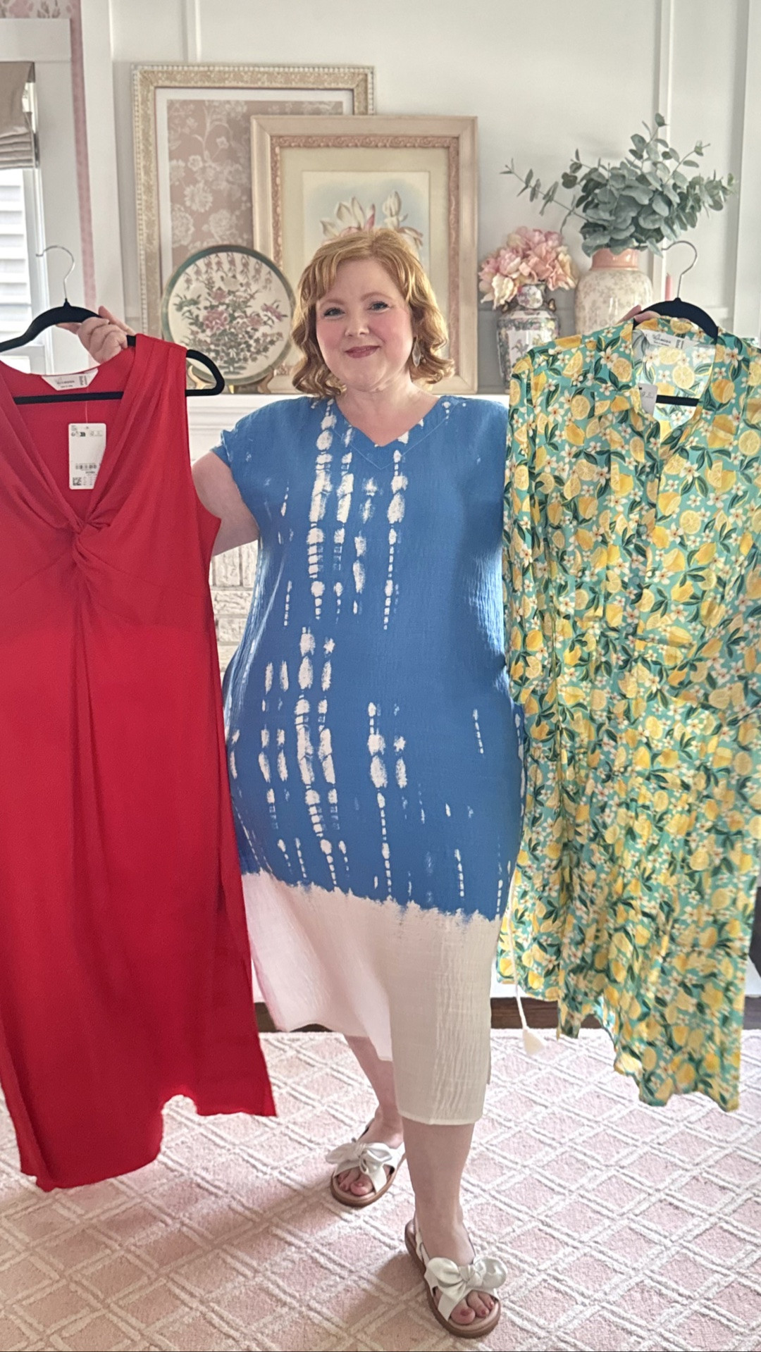 Some dining al fresco outfit inspo with @ullapopkenusa! Which would be YOUR pick? The blue dip-dye 🌊, the tomato red maxi 🍅, or the tiered lemon print dress 🍋?  Remember you can use my code WWWULLA for 35% OFF your entire order!😘 #ullapopken

#LTKootd #LTKMidsize #LTKPlusSize