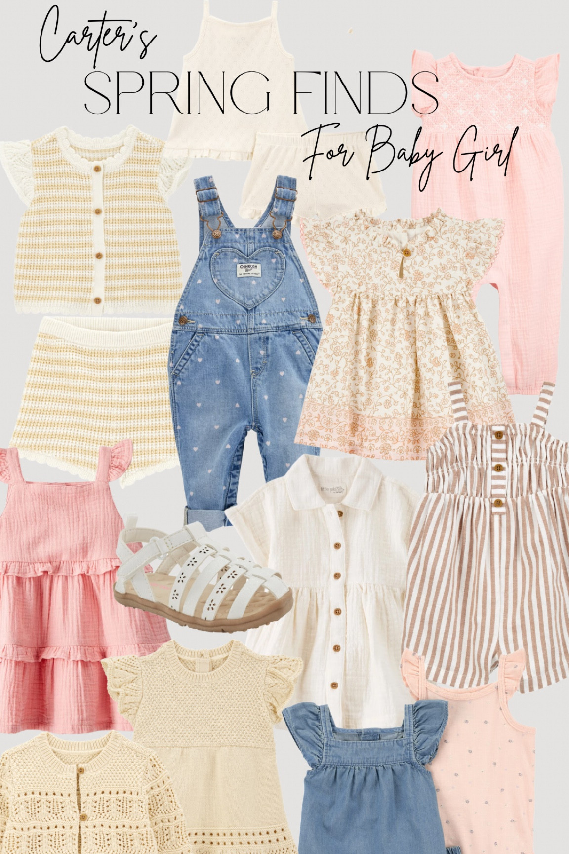 Adorable spring outfits for your baby girl! #easter #spring #baby #babygirl #girl #kids #carters

#LTKBaby #LTKKids #LTKFamily