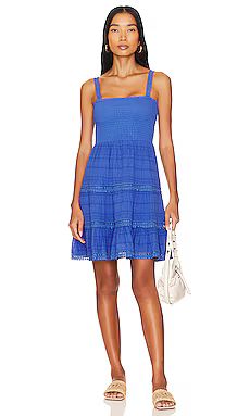Steve Madden Happy Tiers Dress in Amparo Blue from Revolve.com | Revolve Clothing (Global)