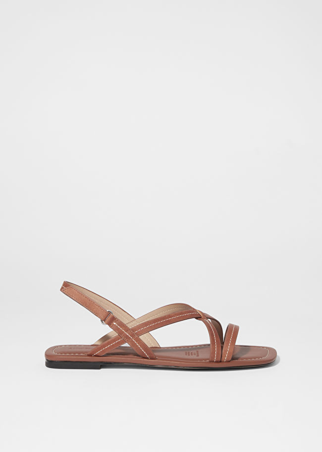 Strappy leather sandals | & Other Stories UK