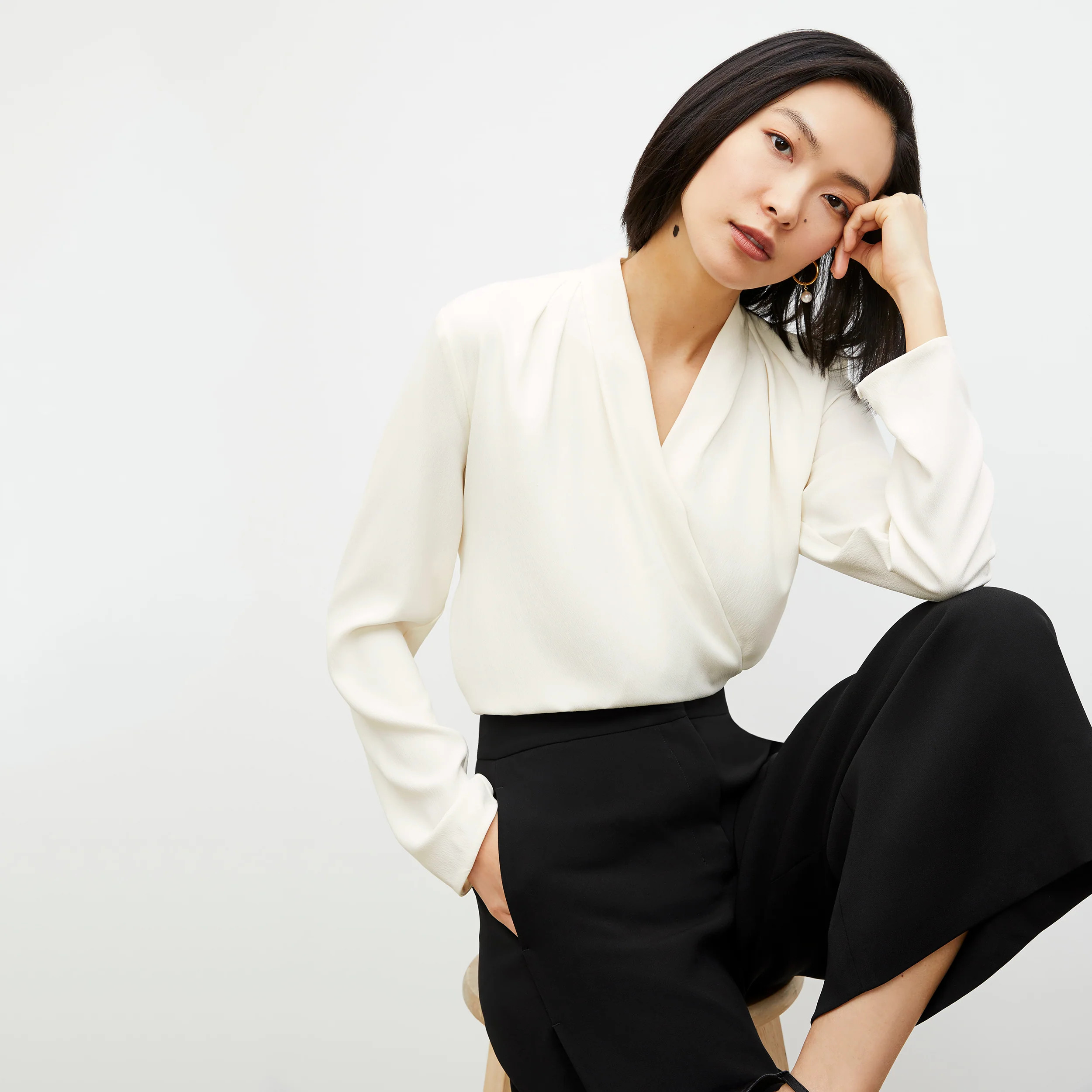 The Antoinette Top - Soft Wave | MM LaFleur