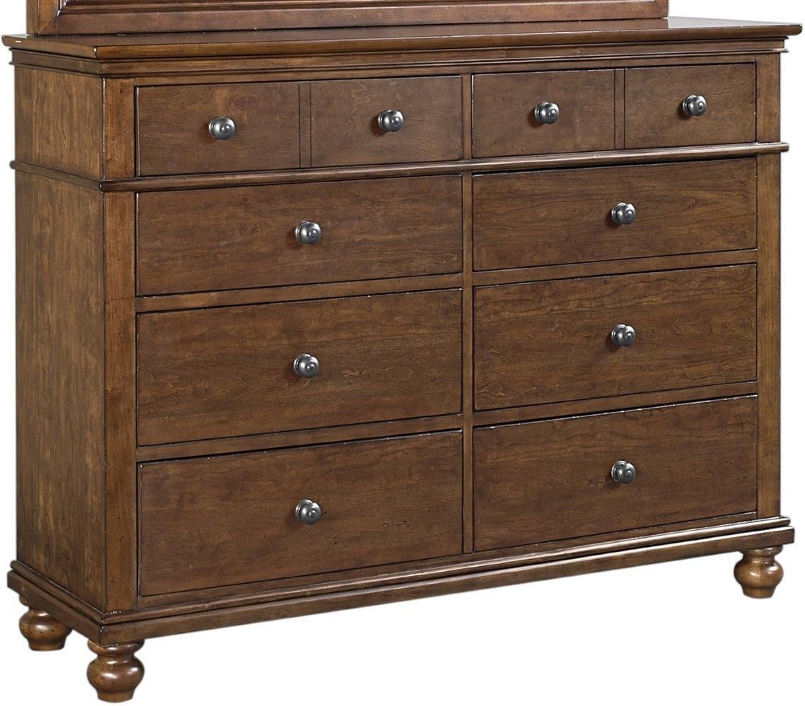 Aspenhome Oxford 8 Drawer Chesser In Peppercorn I07 455 Pep | 1stopbedrooms