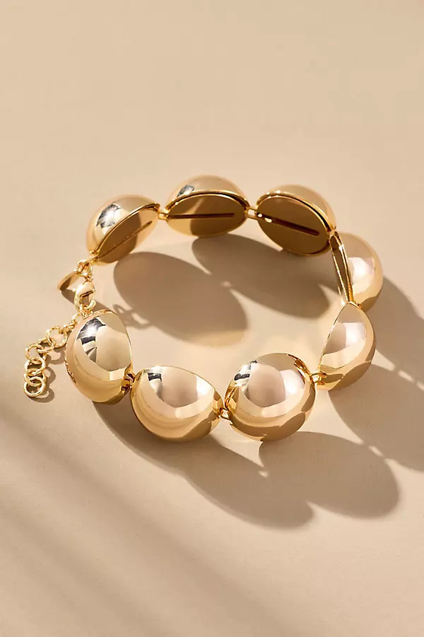 Chunky Metal Shaped Bracelet | Anthropologie (US)