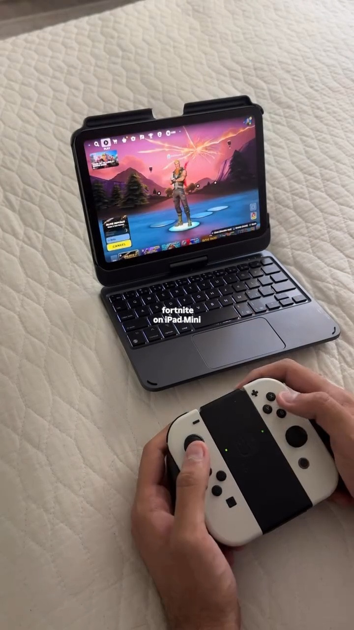 fortnite on iPad Mini 

#fortnite #ipadmini #ipadmini7 #ipadminicase #mobilegaming