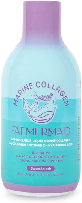 Bioavailable Liquid Marine Collagen Peptides Drink- Hyaluronic Acid & VIT C - Reduces Wrinkles - ... | Amazon (US)