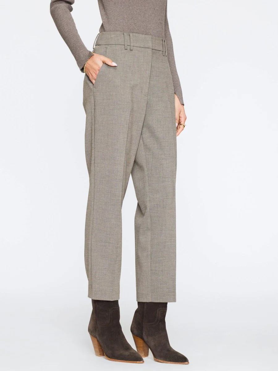 Women's Talia Pant in Gravel Mélange | Brochu Walker | Brochu Walker