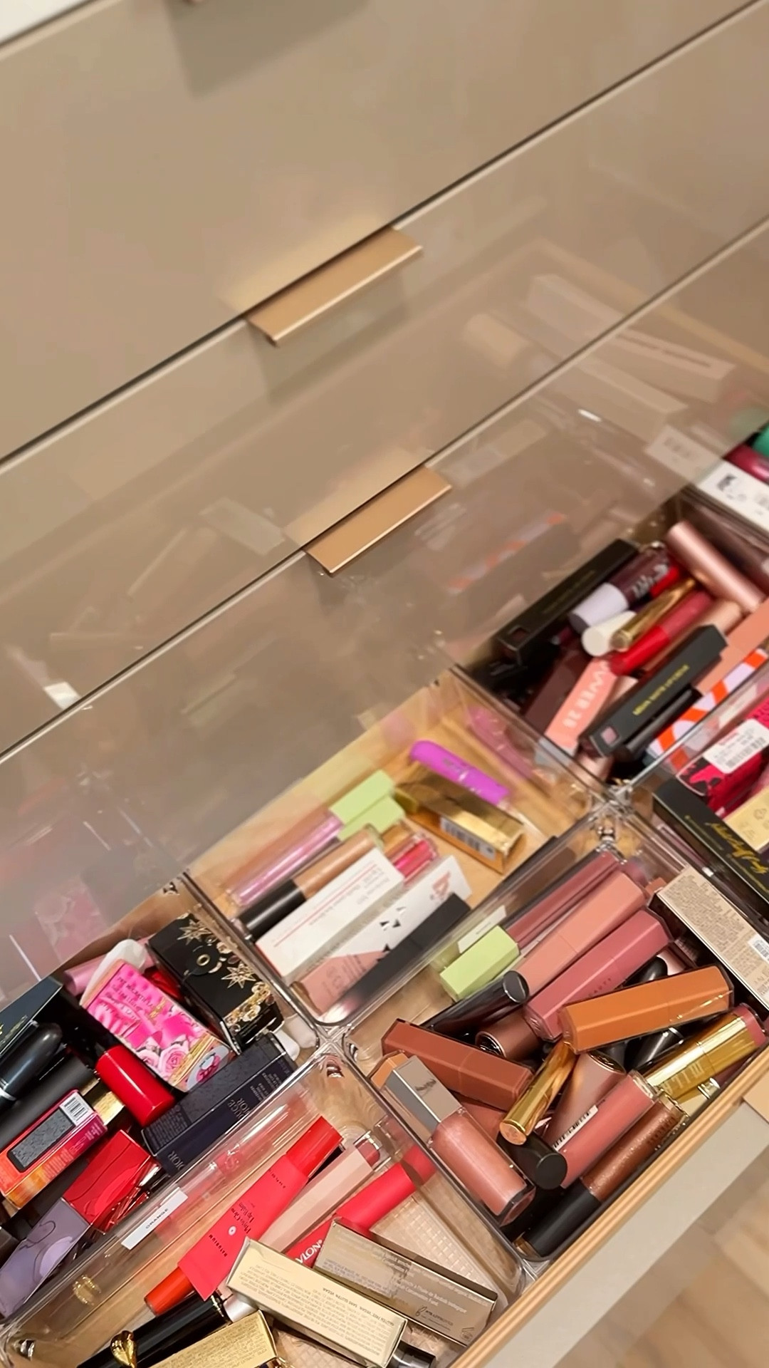 Organization for deep drawers! I’m organizing my lipstick drawer in the beauty closet but this can be easily used for small clothing items like underwear, socks and work out tops and leggings!

#LTKVideo #LTKHome #LTKBeauty