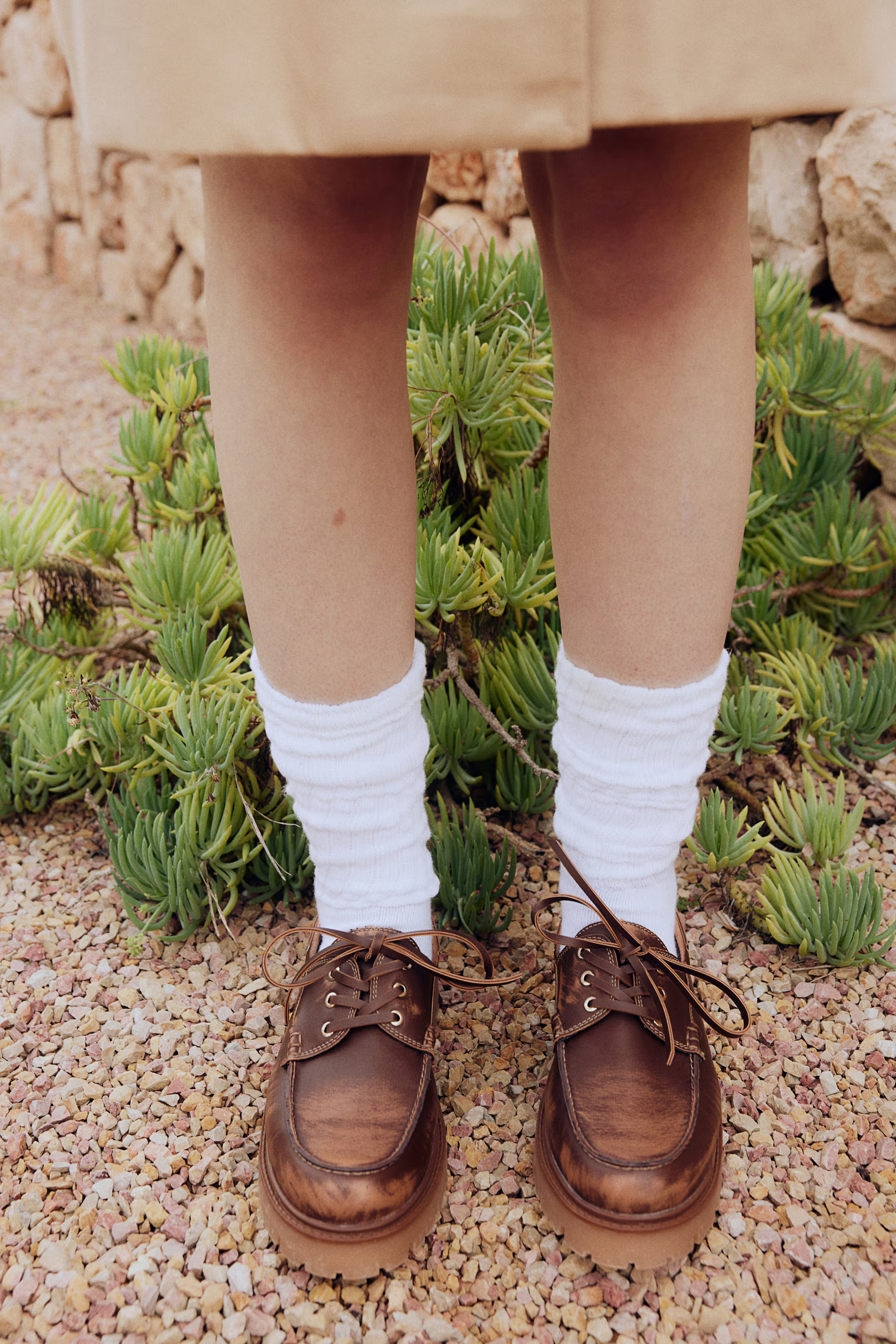 Chunky deck shoes - Brown - Ladies | H&M GB | H&M (UK, MY, IN, SG, PH, TW, HK)