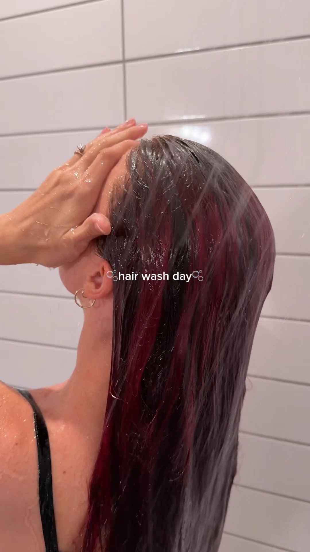 hair wash routine & how i style my hair after washing 🫧 

#LTKdayinmylife #LTKselfcare #LTKgrwm