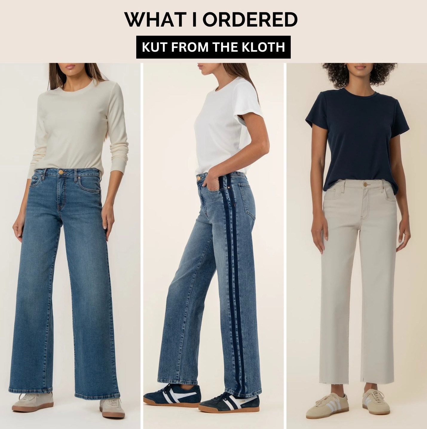 Recent Order I placed from Kut From The Kloth- their denim is SO GOOD!  

 #LTKgrwm #LTKmomlife #LTKSeasonal