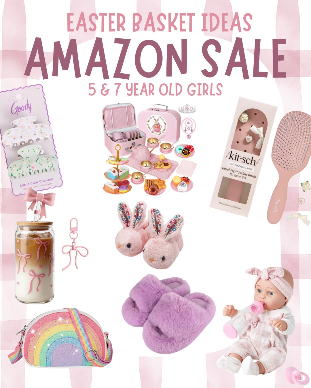 Easter basket ideas for girls — all from the Amazon sale 🐰

I always try to mix fun + practical things they’ll actually use… and this year I found so many cute options in one place.

Perfect for:
• 5 & 7 year old girls
• last-minute basket fillers
• affordable finds that still feel special

Everything is linked in my LTK if you’re still putting baskets together 🤍

Save this for later and follow along for more simple ways to create a little everyday magic🐰

#LTKmomlife #LTKKids #LTKSeasonal