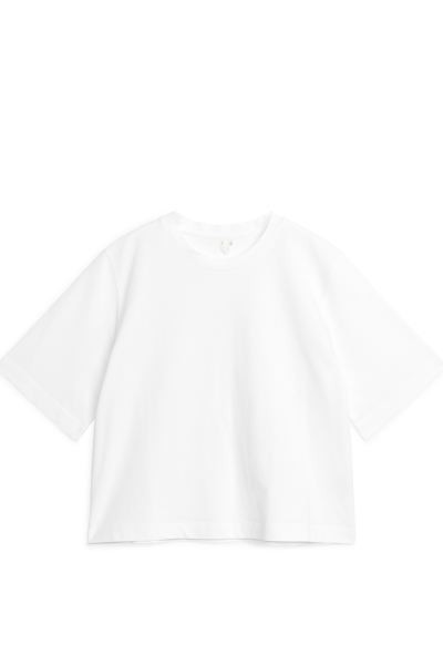 Heavyweight Boxy T-Shirt | H&M (UK, MY, IN, SG, PH, TW, HK)