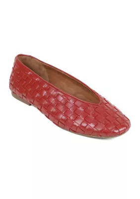 Gentle Souls by Kenneth Cole Women's Willow Flats, Red, 7.5M | Belk