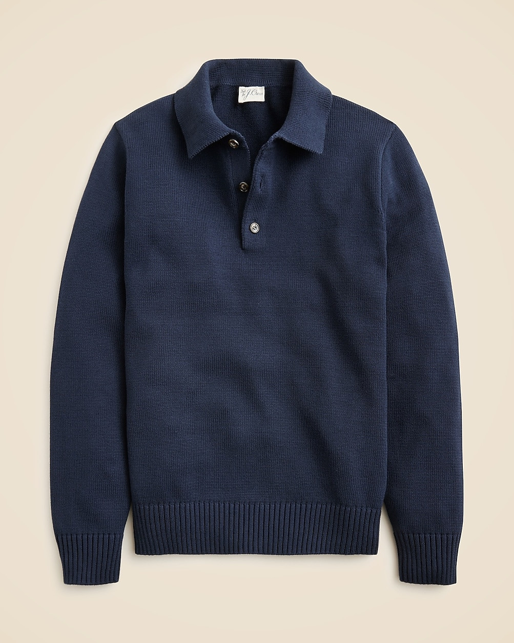 Heritage cotton sweater-polo | J. Crew US