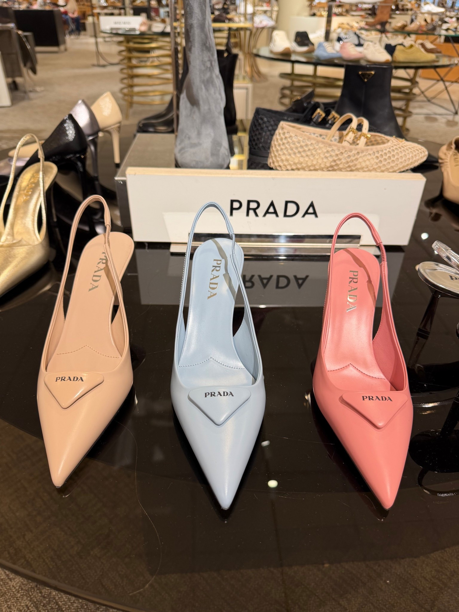 These Prada heels in spring colors are stunning!! 🤩 

#LTKOver40