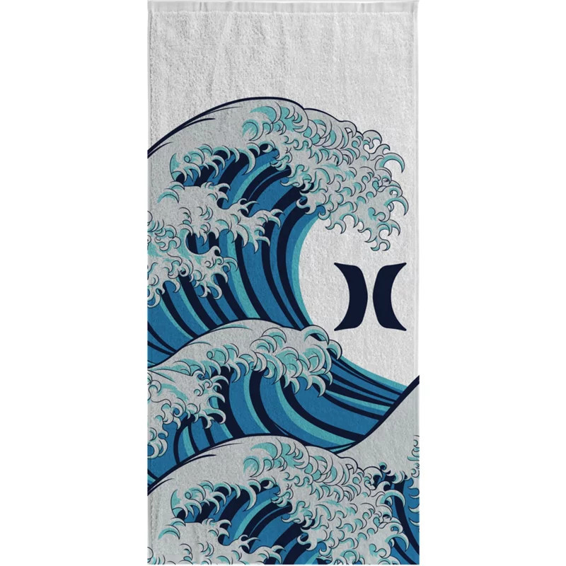 Hurley Kids' Big Wave Beach Towel | Academy Sports + Outdoors