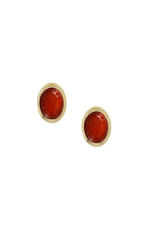 RC RETRO CHIC Babylon Earrings in Red at Nordstrom, Size Small | Nordstrom