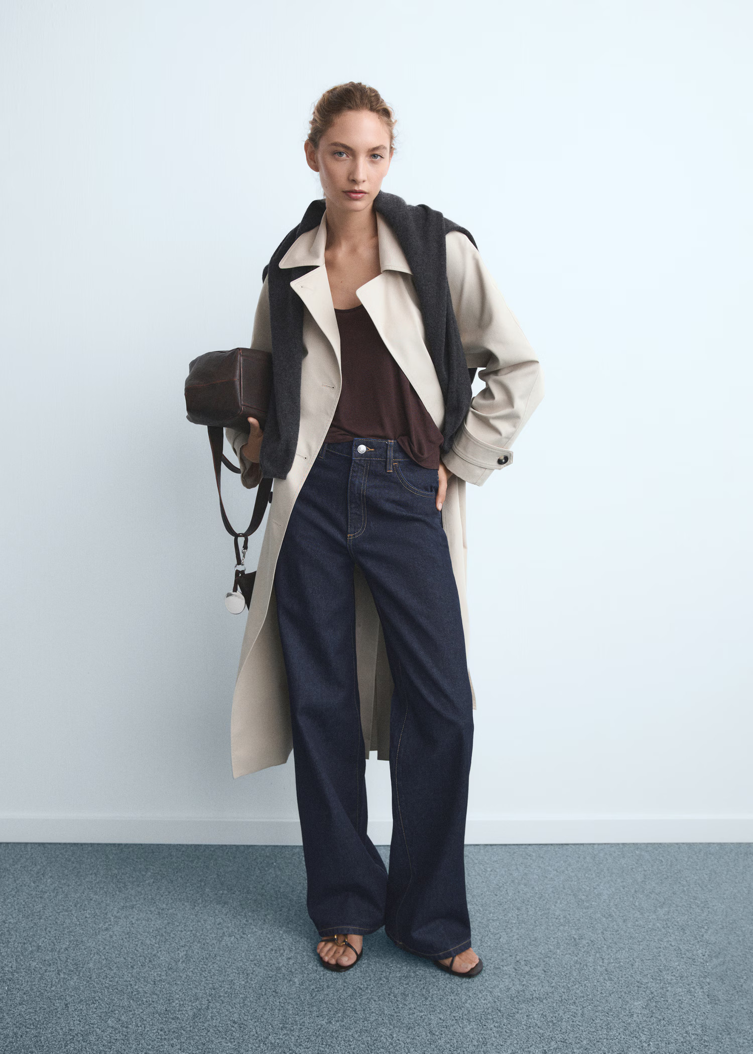 Danila high-rise wide leg jeansCurrent price [US$ 69.99 ]US$ 69.99Select a colour+3Open Blue | Mango (US/MX/AU)