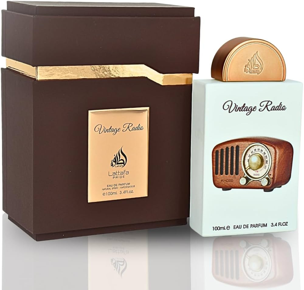 Lattafa Pride Vintage Radio for Unisex Eau de Parfum Spray, 3.4 Ounce / 100 ml | Amazon (US)