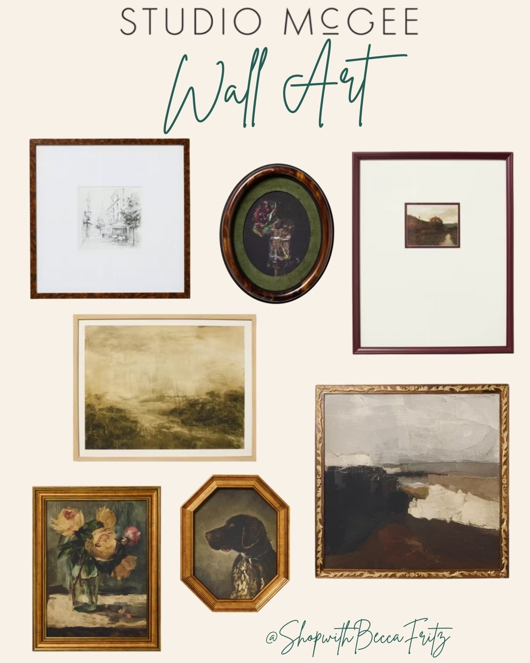 🖼️ Studio McGee did it again…and this new wall art drop is a MOOD 😍 Vintage vibes, rich tones, and timeless frames that look like heirloom pieces but on a Target budget 🙌🏻 These beauties are selling FAST (especially that little floral and the pup portrait!)

✨ Tap to shop my top picks from the collection!
#StudioMcGee #TargetStyle #HomeDecorGoals #VintageInspired #WallArtDecor #NeutralVibes #TargetFinds #InteriorInspo 

#LTKFindsUnder50 #LTKHome