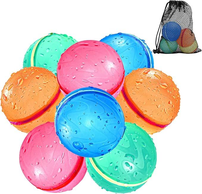 SOPPYCID Reusable Water Bomb balloons, Magnetic Refillable Water balls - Pool Toys for Boys and G... | Amazon (US)
