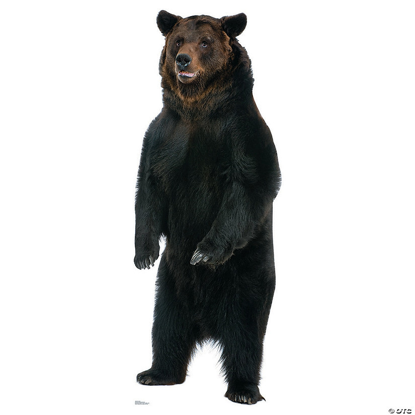 87" Brown Bear Cardboard Cutout Stand-Up | Oriental Trading Company