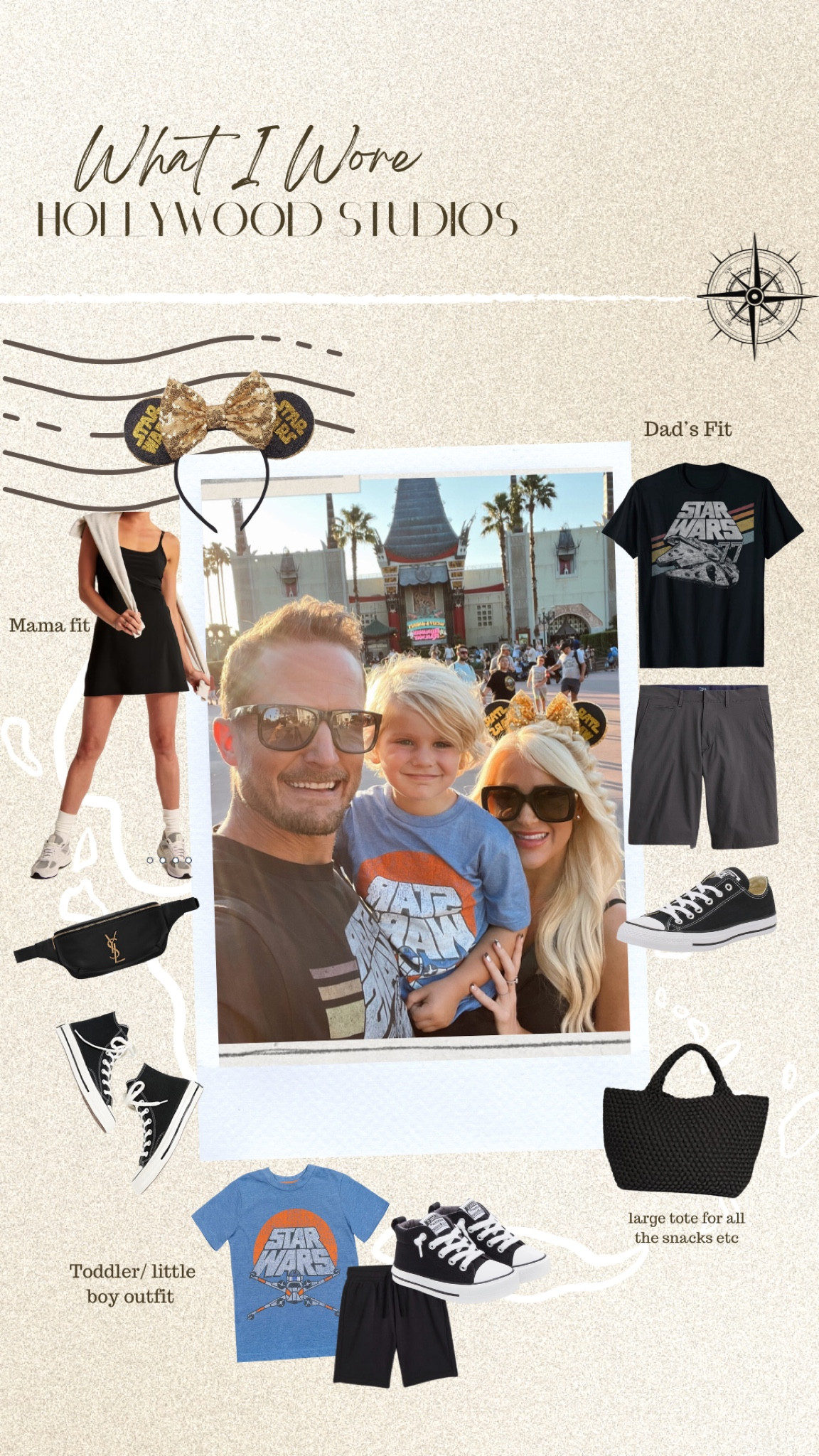 Matching family outfits we wore to Hollywood Studios✨ #disney 

#LTKkids #LTKunder50 #LTKfamily