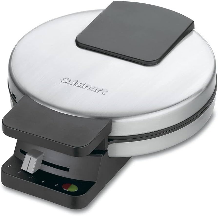 Cuisinart WMR-CAP2 Round Classic Waffle Maker, Brushed Stainless,Silver | Amazon (US)