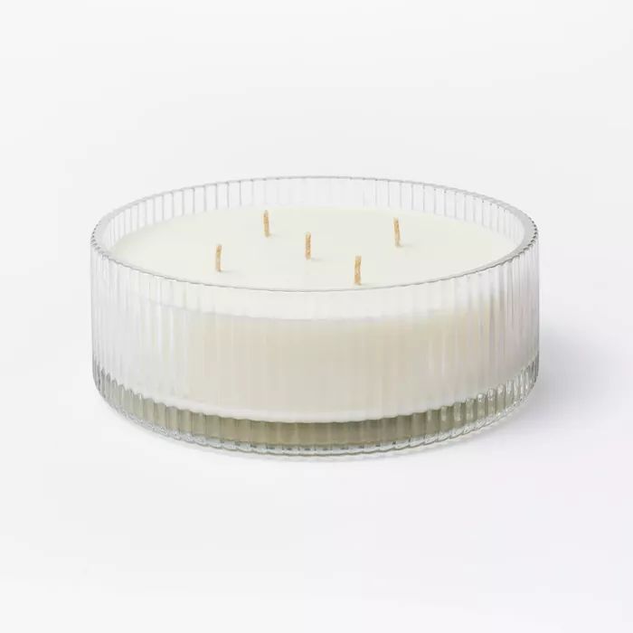 24oz Masala Rose Glass Jar Candle - Threshold&#8482; designed with Studio McGee | Target