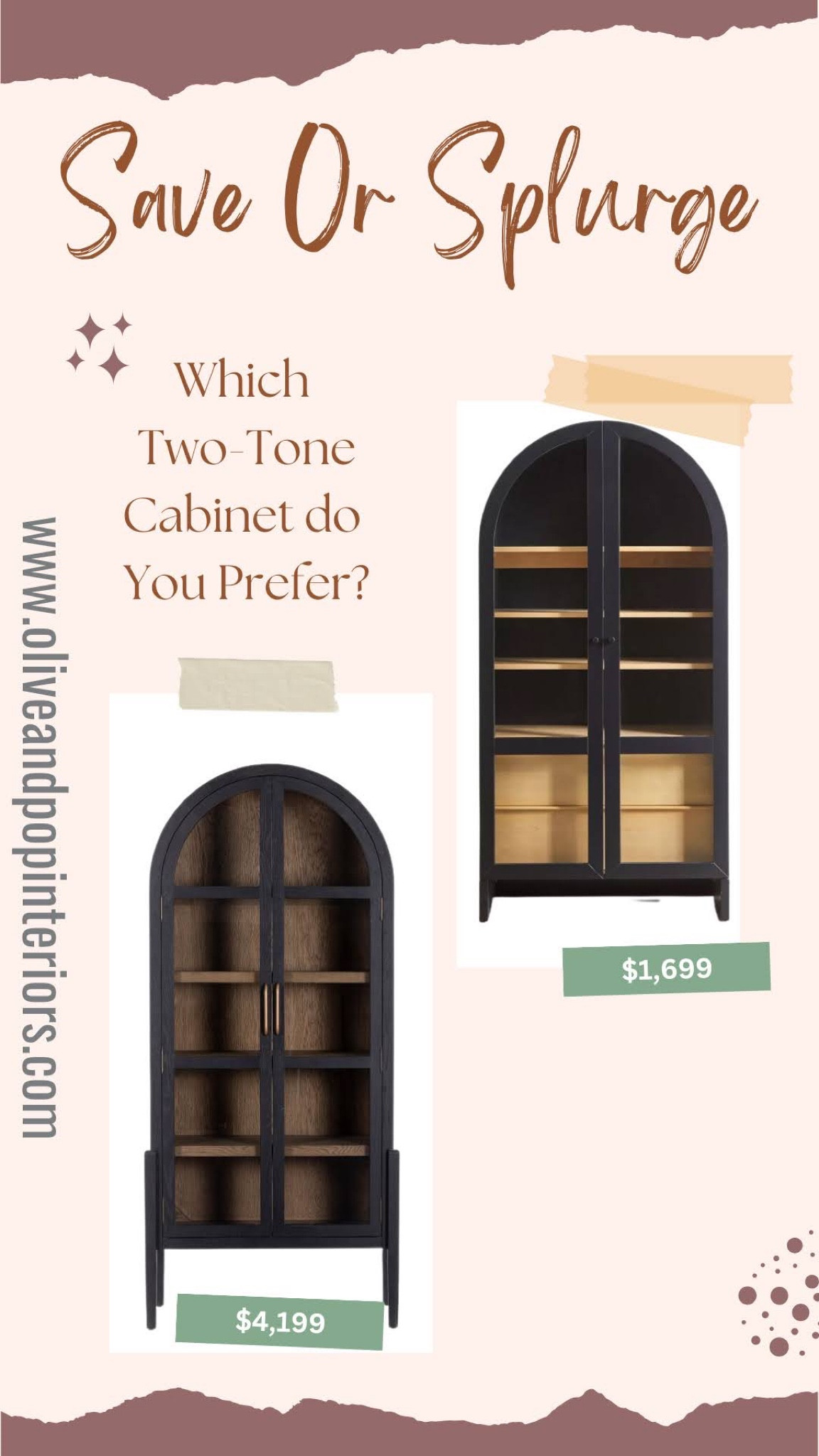 Which black cabinet do you prefer???

#LTKFind #LTKfamily #LTKhome