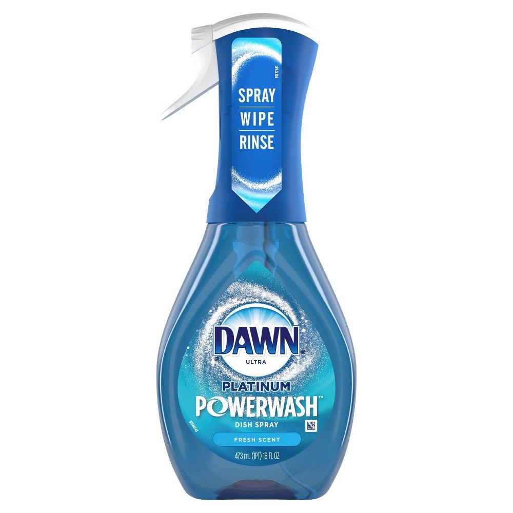 Dawn Platinum Powerwash Dish Spray, Dish Soap, Fresh Scent, 16oz | Target