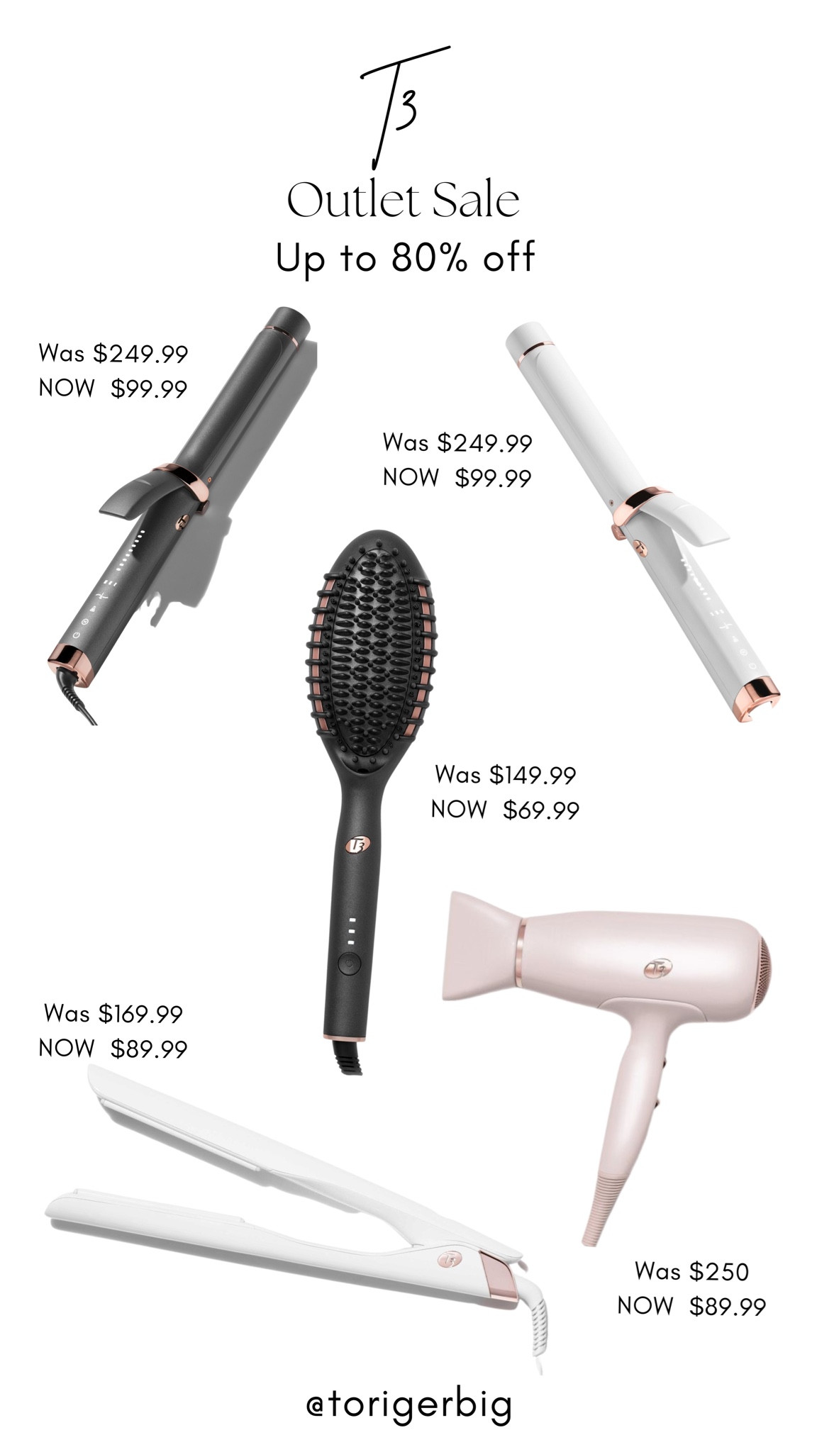 T3 is having a great sale right now! Be sure to check it out. #3 #Sale #LTK.

#LTKGiftGuide #LTKSale #LTKstyletip