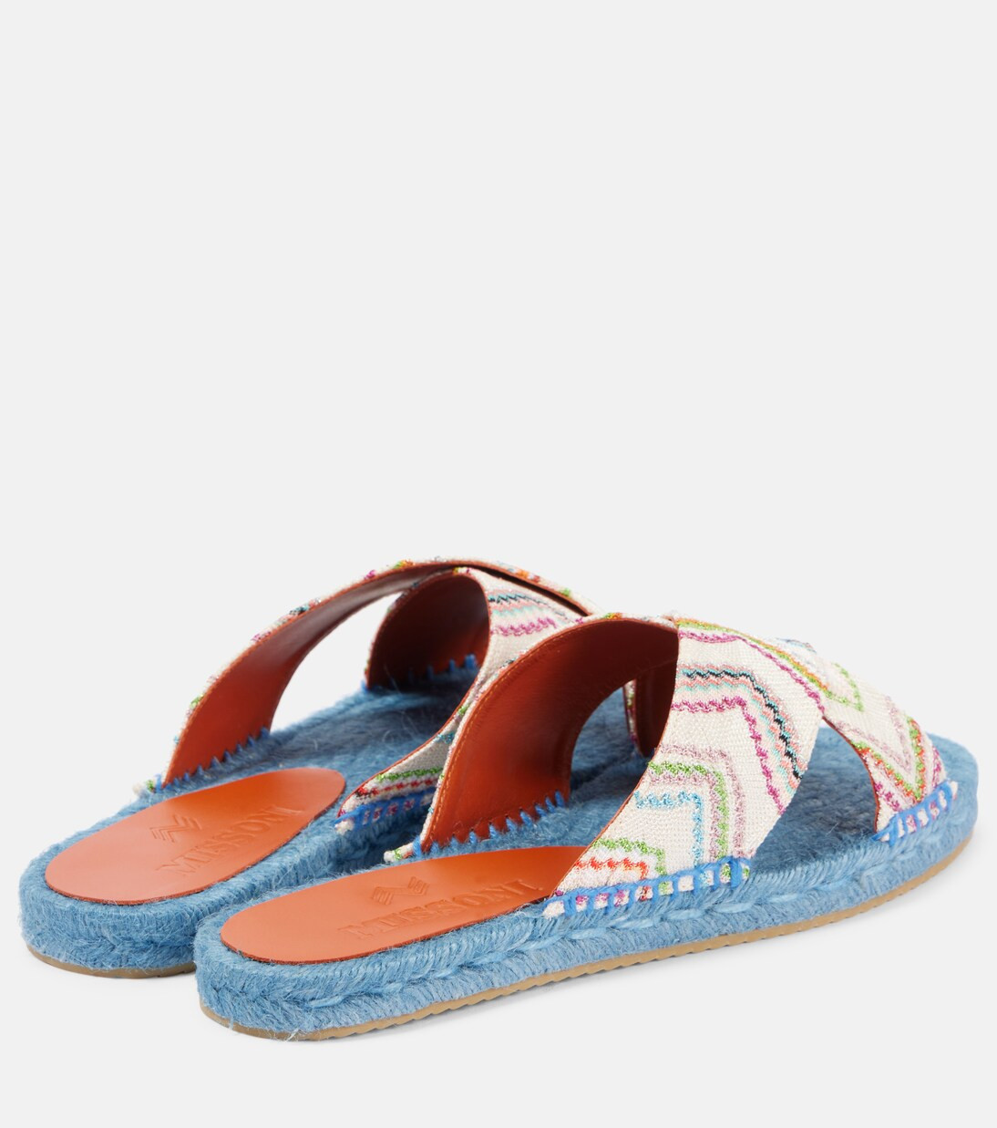 Harlow Zig Zag raschel sandals | Mytheresa (US/CA)