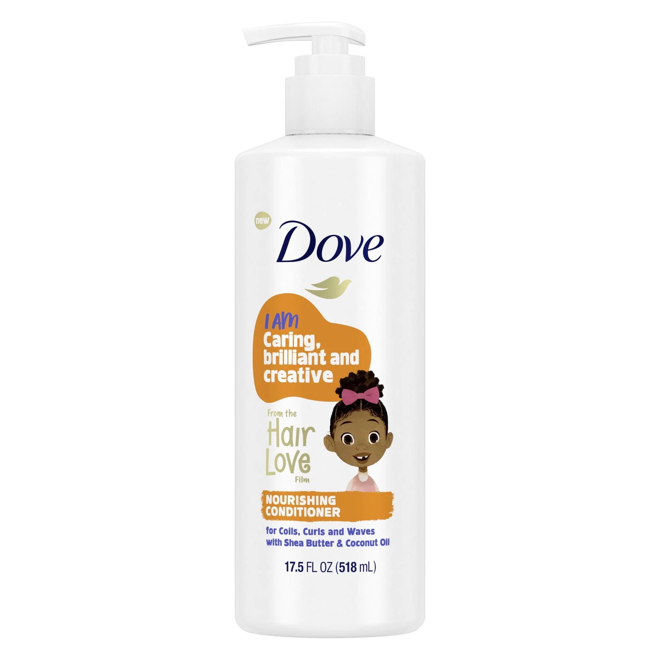 Dove Hair Love Daily Nourishing Conditioner Curly Hair with Shea Butter, Coconut Cookie, 17.5 fl ... | Walmart (US)