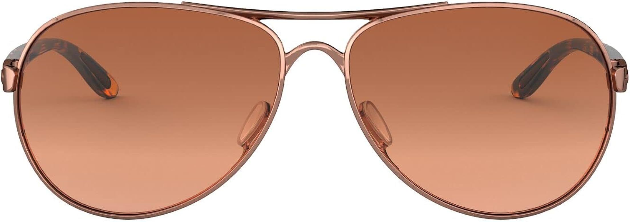 Oakley Women's Oo4079 Feedback Aviator Sunglasses | Amazon (US)