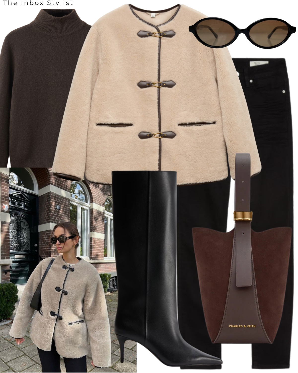 The must have coat is back!

Including faux fur buckle coat, black skinny jeans, knee high boots, brown suede handbag, brown funnel neck jumper, oval sunglasses

#LTKwinter #LTKstyletip #LTKbag