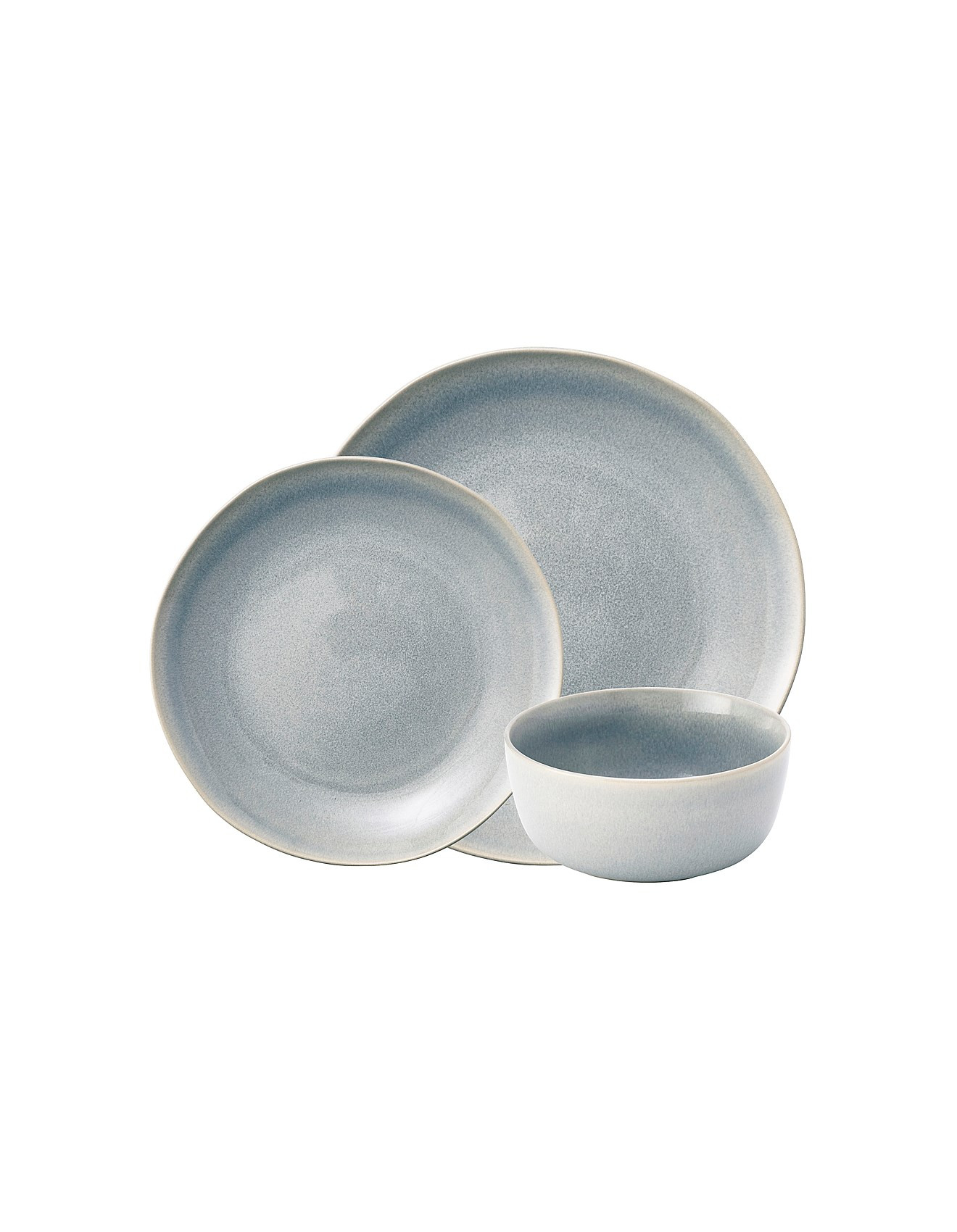 ALLERY 12PC DINNER SET RIVERSTONE | David Jones (Australia & New Zealand)