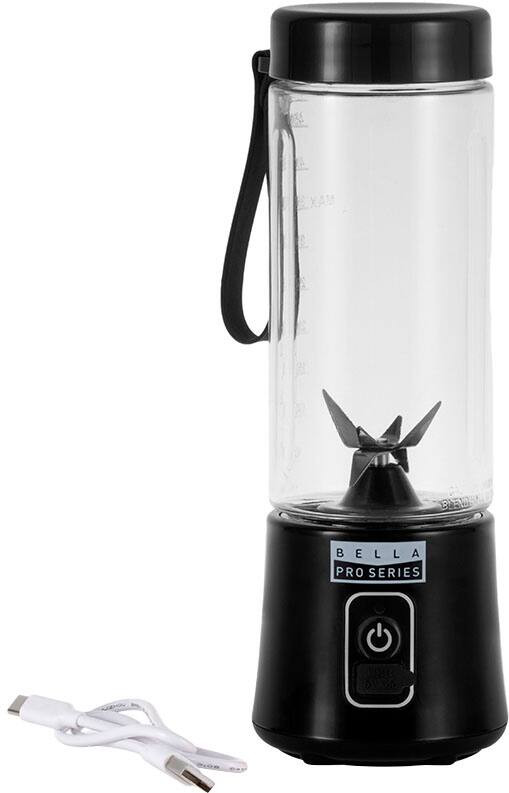 Bella Pro Series Portable To-Go Blender Black 90178 - Best Buy | Best Buy U.S.