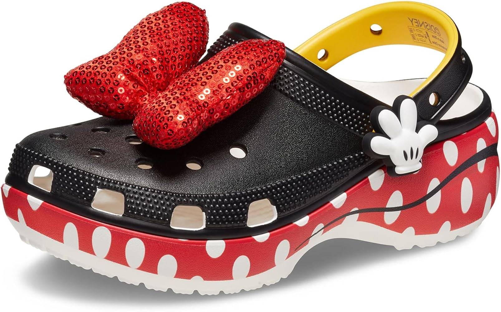 Crocs Women's Disney Minnie Mouse Classic Platform Clog | Amazon (US)