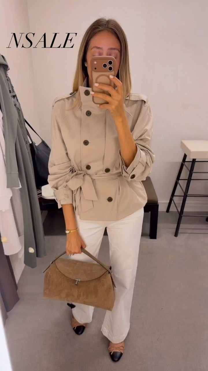 Nordstrom sale 
Casual chic outfit that I loved it so much! 
This trench coat is gorgeous and this pants are also beautiful.
I’m wearing size large on top, but I just ordered the small online, and size 27 on bottom

#LTKOver40 #LTKSaleAlert #LTKootd